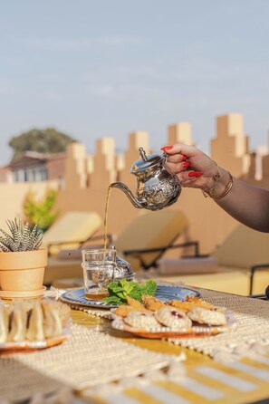 Terrasse sur le toit