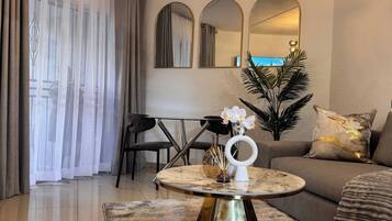 Apartamento, 1 quarto, para fumantes | Sala de estar