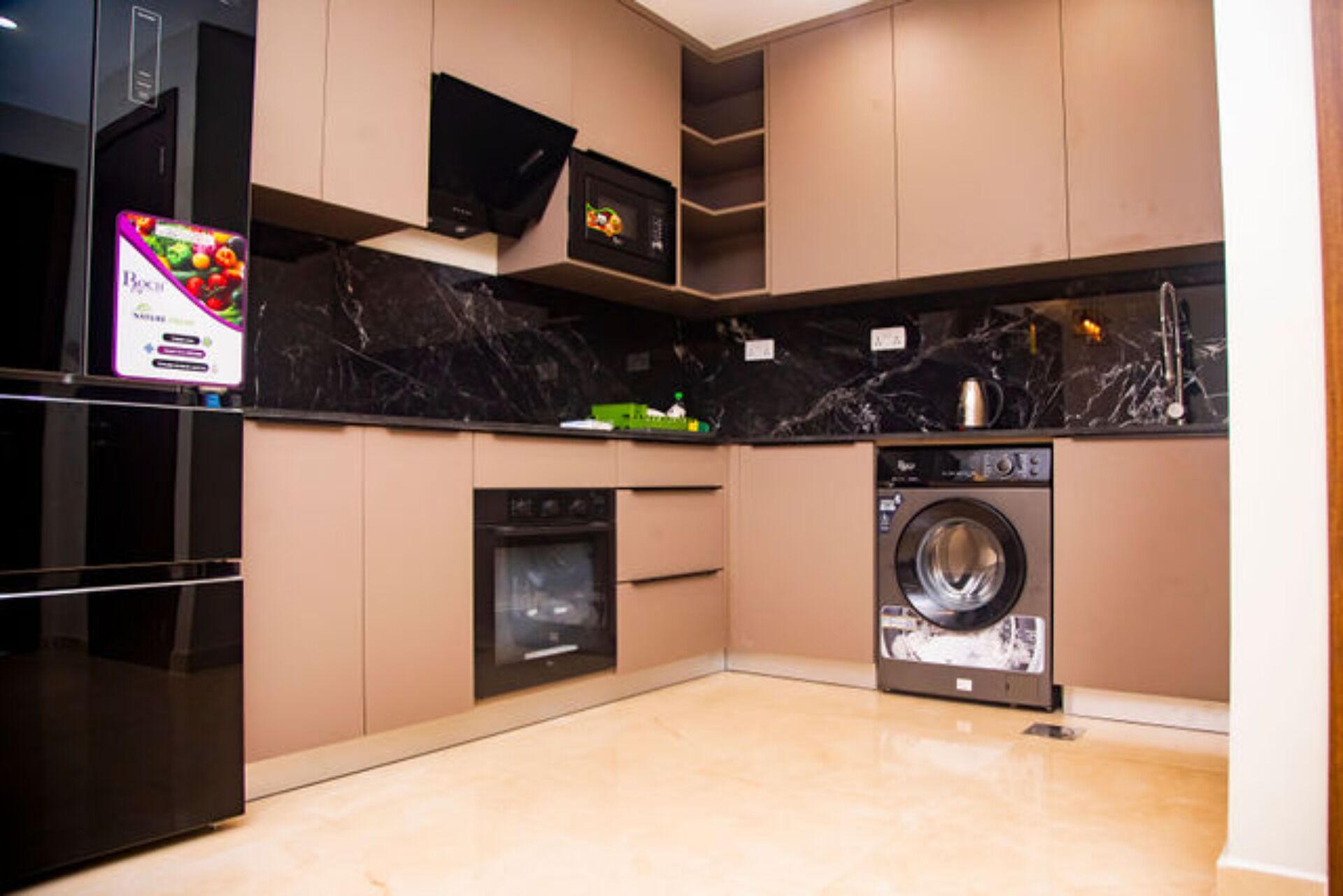 奢华公寓, 1 间卧室, 厨房 | 私人厨房