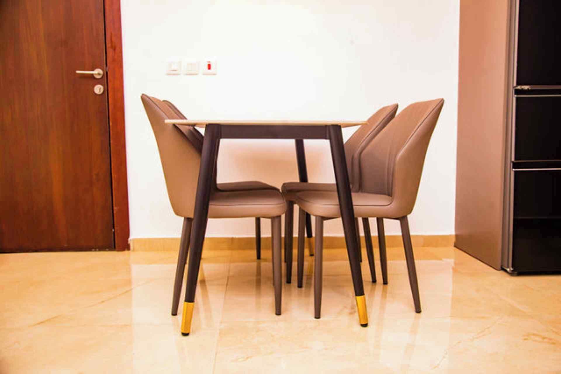 Luxury-Apartment, 2 Schlafzimmer, Küche, Stadtblick | Speisen