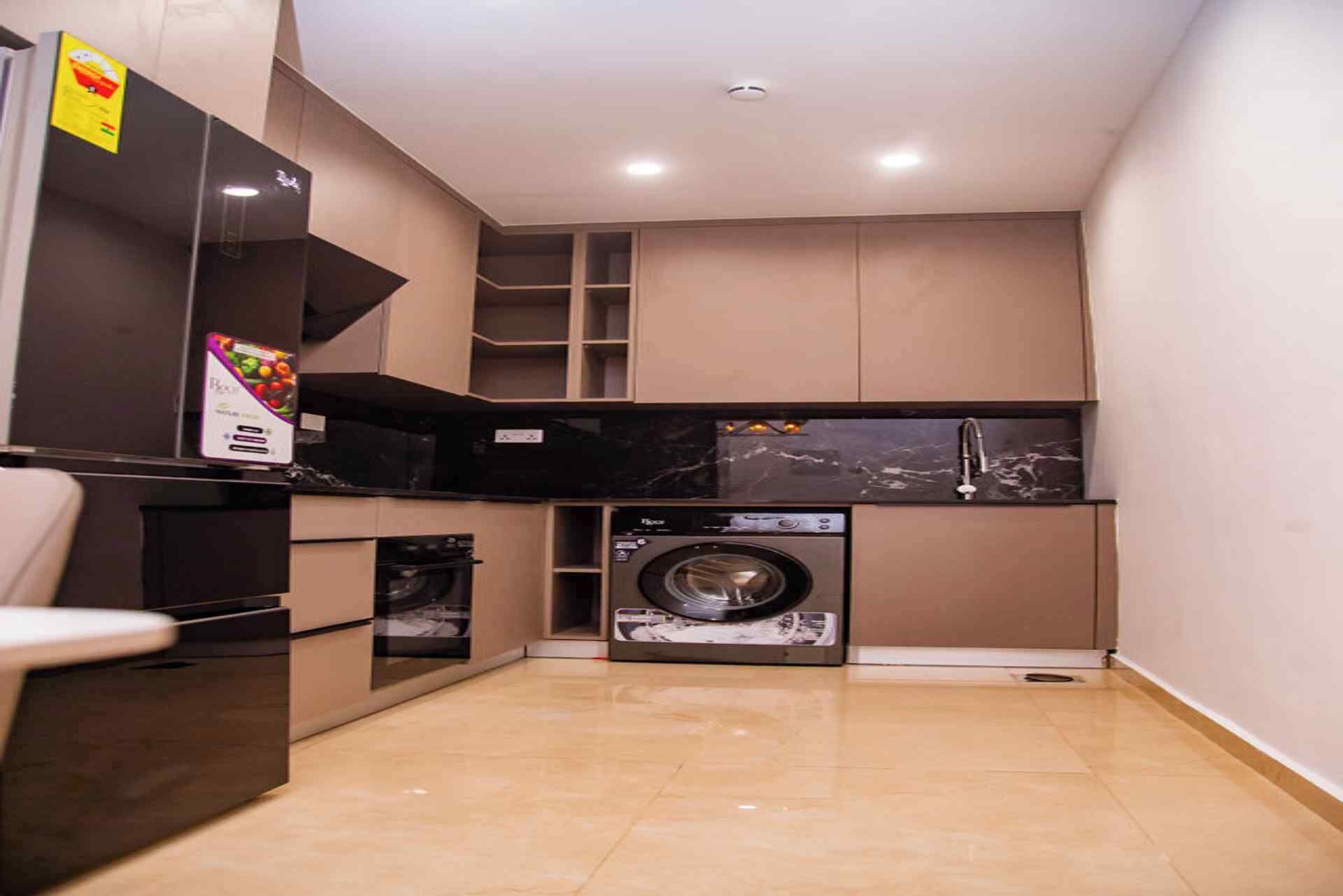 Departamento de lujo, 2 habitaciones, cocina, vista al mar | Cocina privada