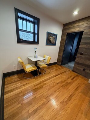 Dining - Urban Garden Loft - Historic Charm & Bold Design (Lansing)