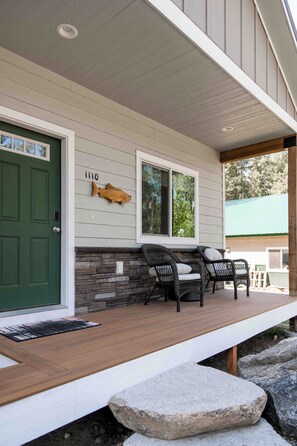 Exterior detail - Modern Home in the Pines - Pine Ridge Retreat - McCall, Idaho (McCall)