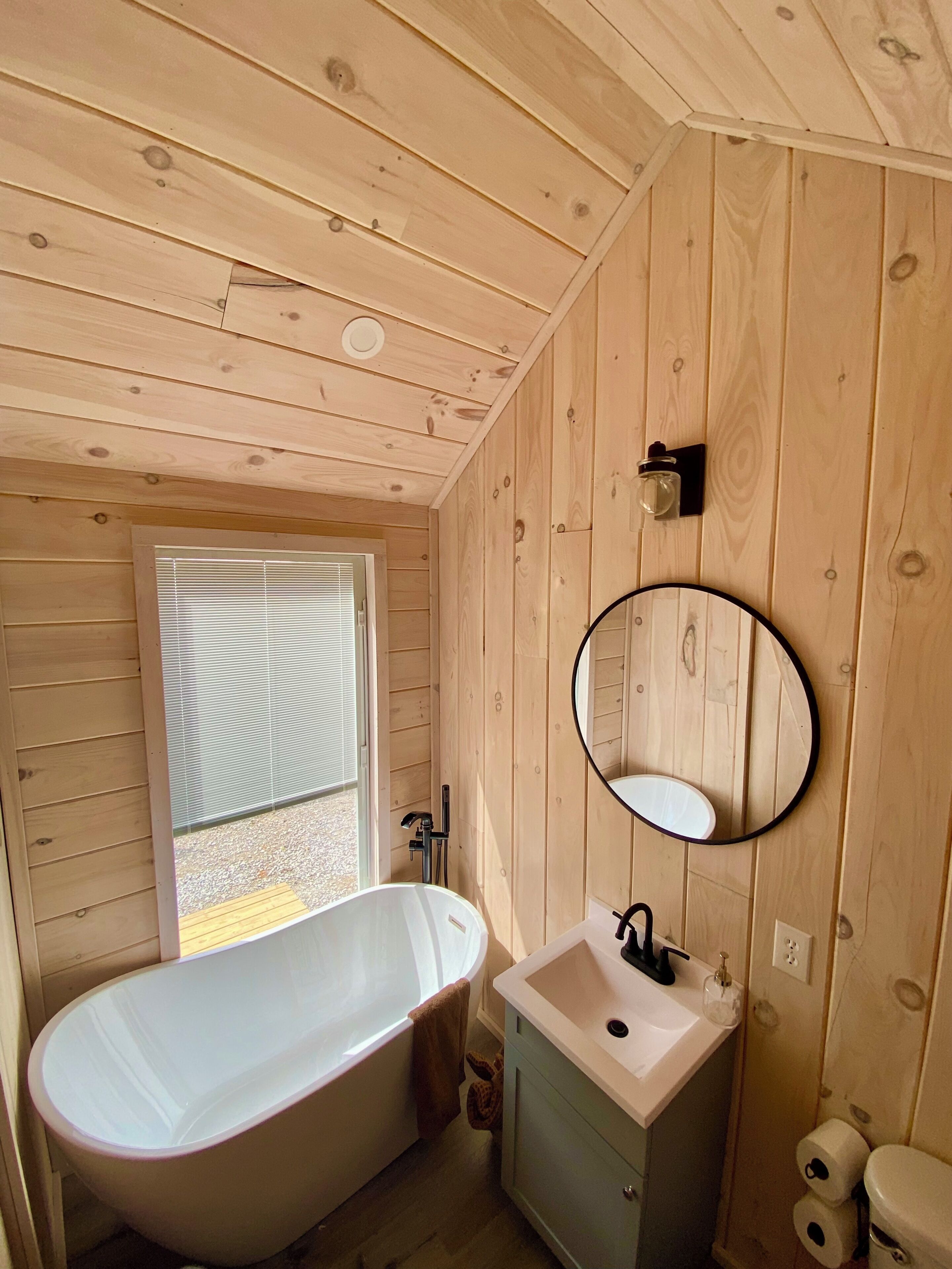 Towels, soap, toilet paper