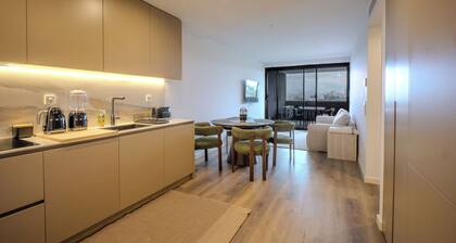One-bedroom apartment with pool and panoramic views of the Douro River