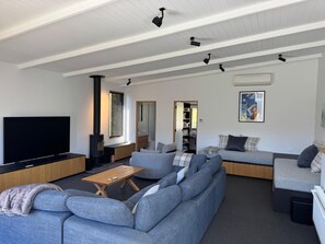 TV, fireplace - Elske Chalet | Crakenback Resort | Grassy outlook (Crackenback)