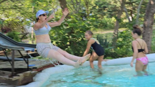 Historic 150 year old renovated schoolhouse 1-bedroom in Drexel with AC