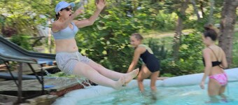 Historic 150 year old renovated schoolhouse 1-bedroom in Drexel with AC