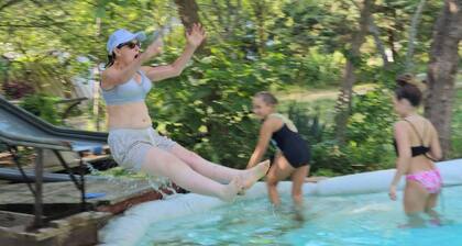 Historic 150 year old renovated schoolhouse 1-bedroom in Drexel with AC