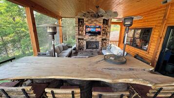 Udendørs spisemuligheder