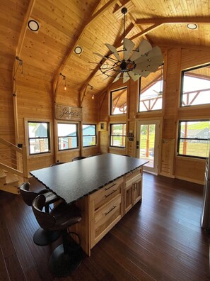 Dining - Epic Family Lake Getaway - 5 Min to Ark, Gameroom, 100ft Dock, Hot Tub, Sauna (Williamstown)