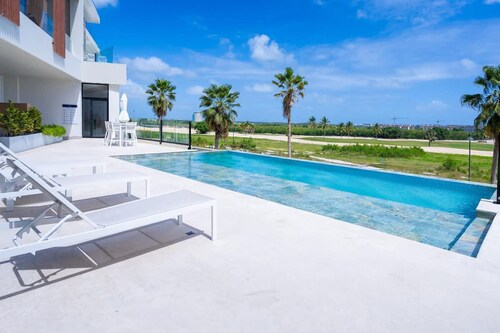 Apt With 3 Bedrooms bbq Terrace in Cap Cana