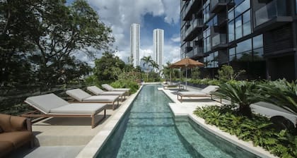 Elegant Loft Pool Gym and Workspaces