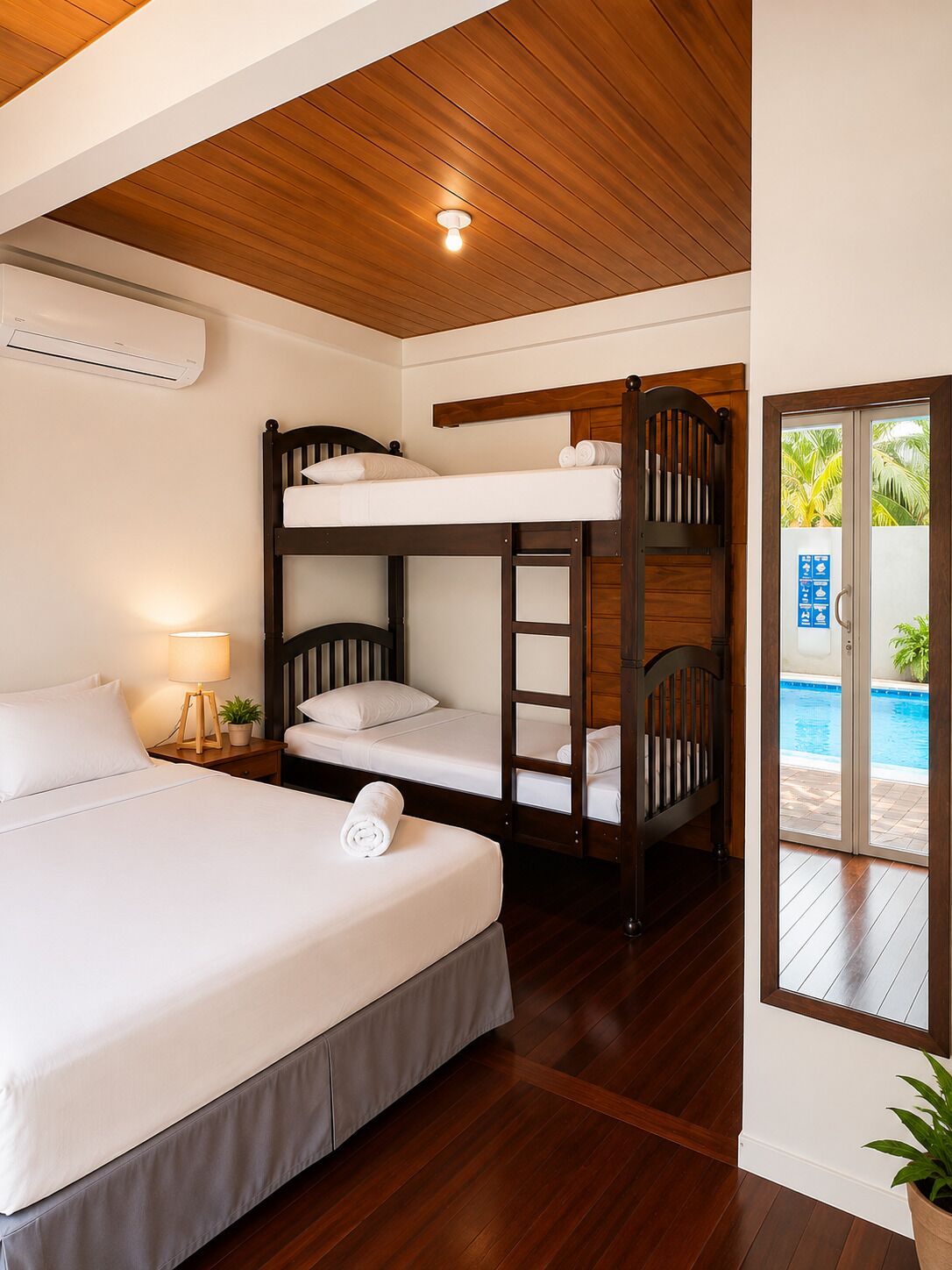 Standard Triple Room, Pool View