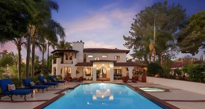 Spanish Hacienda Retreat With Pool And Guest House