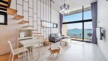 Phòng cơ bản, 1 phòng ngủ (201 (Ocean View, Pet-Friendly)) | 1 phòng ngủ, truy cập Internet không dây miễn phí