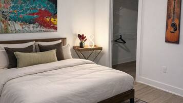 1 chambre, fer et planche Ă repasser, Wi-Fi, draps fournis