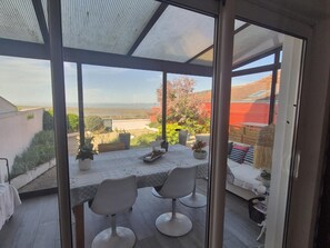 Dining - Spacious family villa with ocean views - pets welcome (FOURAS)