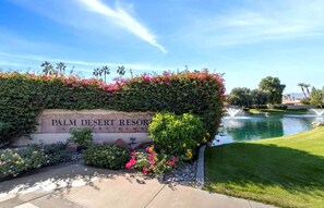 Resort Entrance - 14th Fairway Retreat | Solar, Battery & EV Charger (Palm Desert)