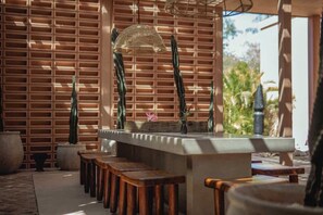 Outdoor dining - Elegant 3BR in Aldea Zama with Private Pool (Tulum)