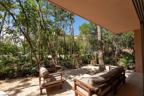 Terrace/patio - Elegant 3BR in Aldea Zama with Private Pool (Tulum)