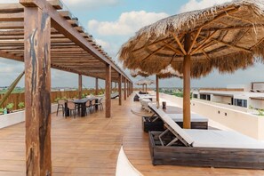 Outdoor dining - Deja Vu - 2BR Luxury Apartment with Private Pool (Tulum)