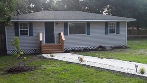 Exterior - Coastal Home with Fenced Backyard (Gulfport)