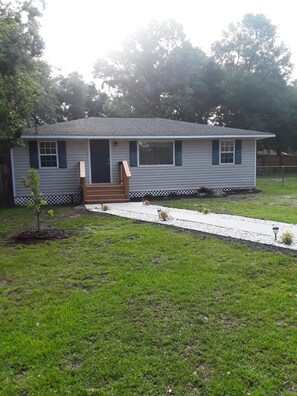 Exterior - Coastal Home with Fenced Backyard (Gulfport)
