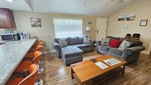 Living area - Coastal Home with Fenced Backyard (Gulfport)