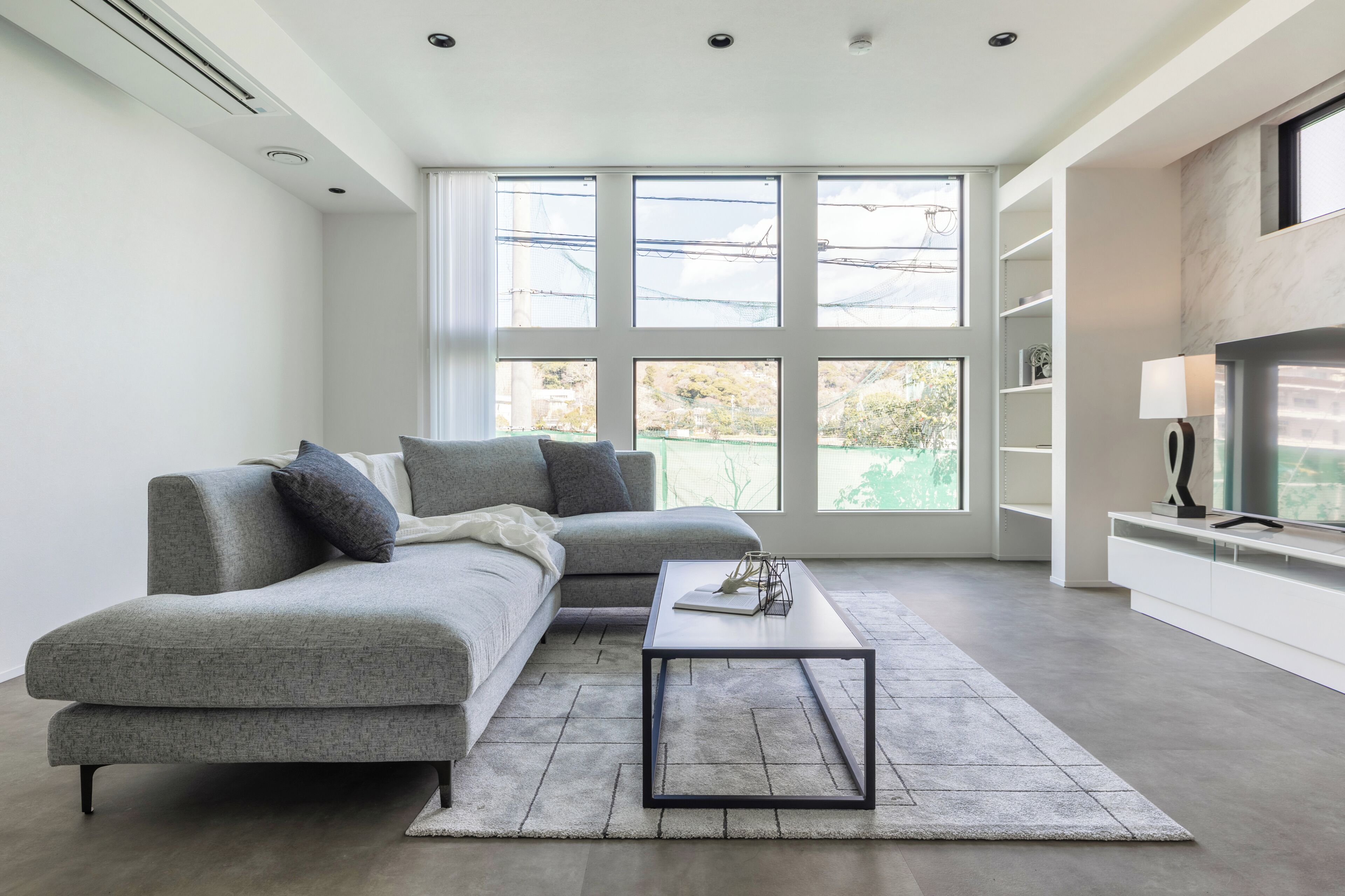 Appartamento Standard, vista città | Area soggiorno