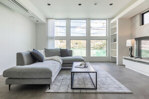 Standard Condo, City View | Living area - Charm Roger luxury room Bridge (Kamakura)