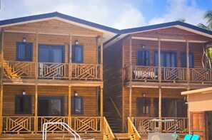 Exterior - Sand and Sol Rental in beautiful Hopkins, Belize with Pool, AC, WIFI and views. (Hopkins)