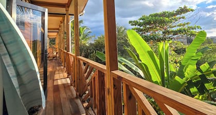 Sand and Sol Rental in beautiful Hopkins, Belize with Pool, AC, WIFI and views.