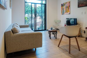 Living area - Apartment in the heart of the CDMX. (Ciudad de México)