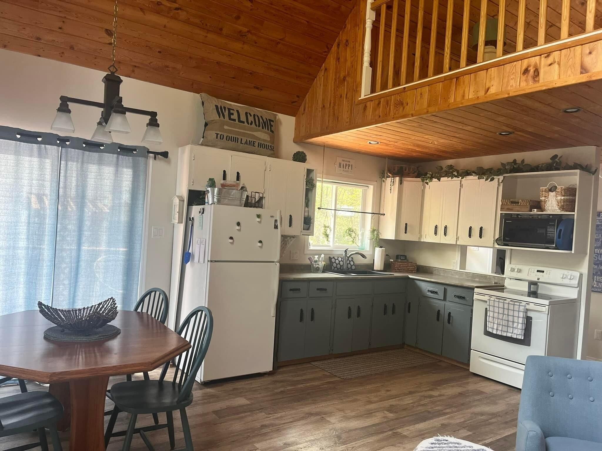 Microwave, oven, stovetop