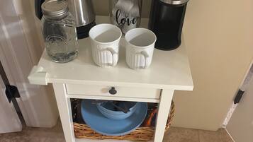 Kaffe och/eller kaffebryggare