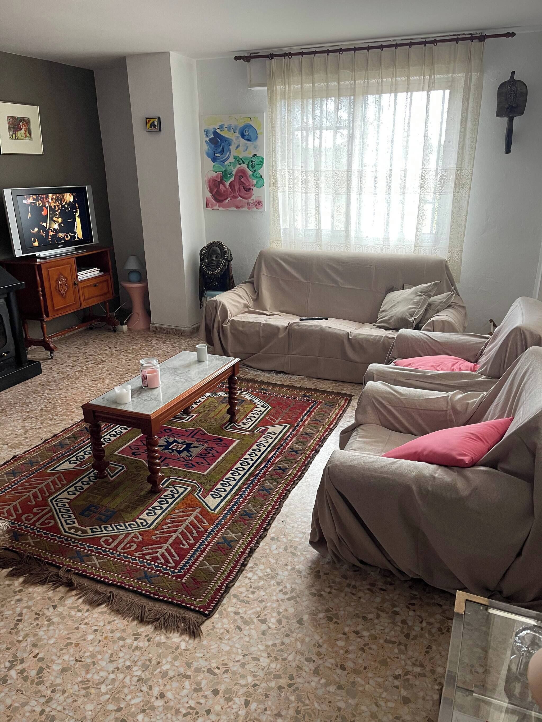 Villa, 4 Bedrooms, Balcony | Ruang tamu