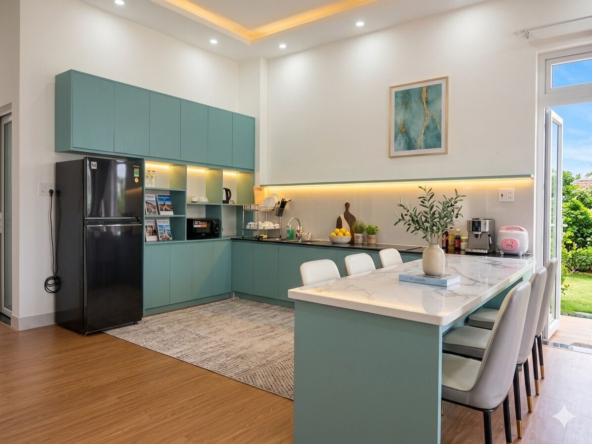 Biệt thự Deluxe | Bếp riêng