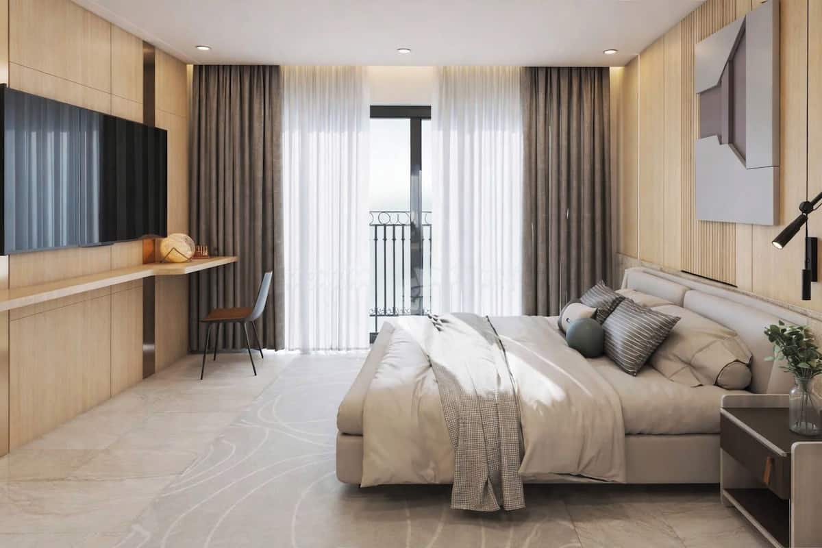 Junior Double or Twin Room, City View