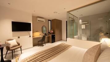 Habitación doble superior (Internal Window)