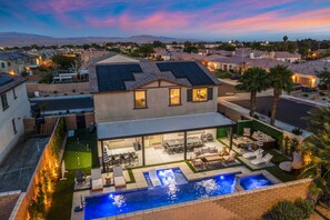 Exterior - 7BR Coachella Villa w/ Pool, Spa & Game Room (Coachella)