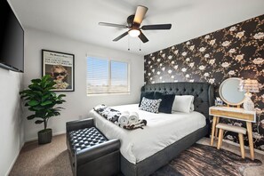 Room - 7BR Coachella Villa w/ Pool, Spa & Game Room (Coachella)