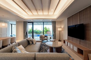 Chambre, 1 chambre, non-fumeur, vue parc (with Daybed, includes Lounge Access)