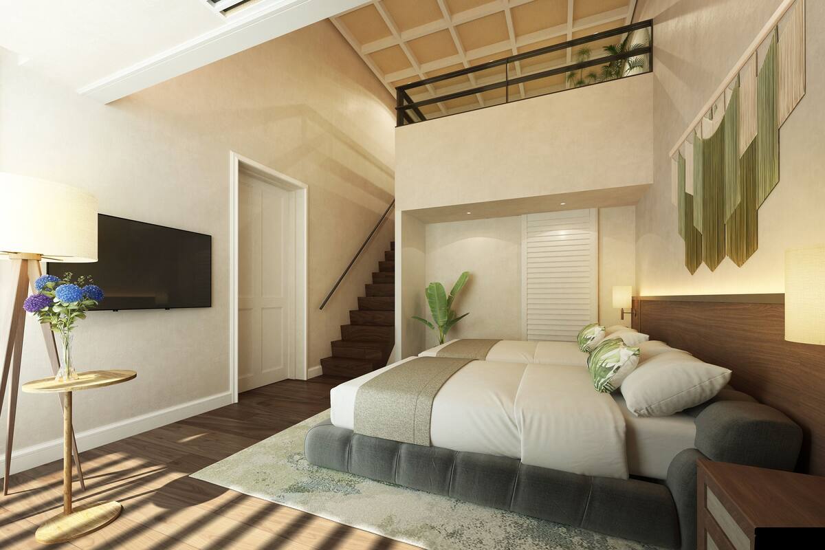 ヴィラ バルコニー パーシャル オーシャン ビュー