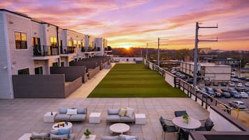 Terrasse sur le toit