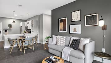 Two-Bedroom | Living area