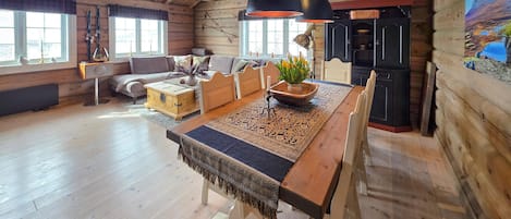 Fernseher, Kamin