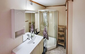 Shower, hair dryer