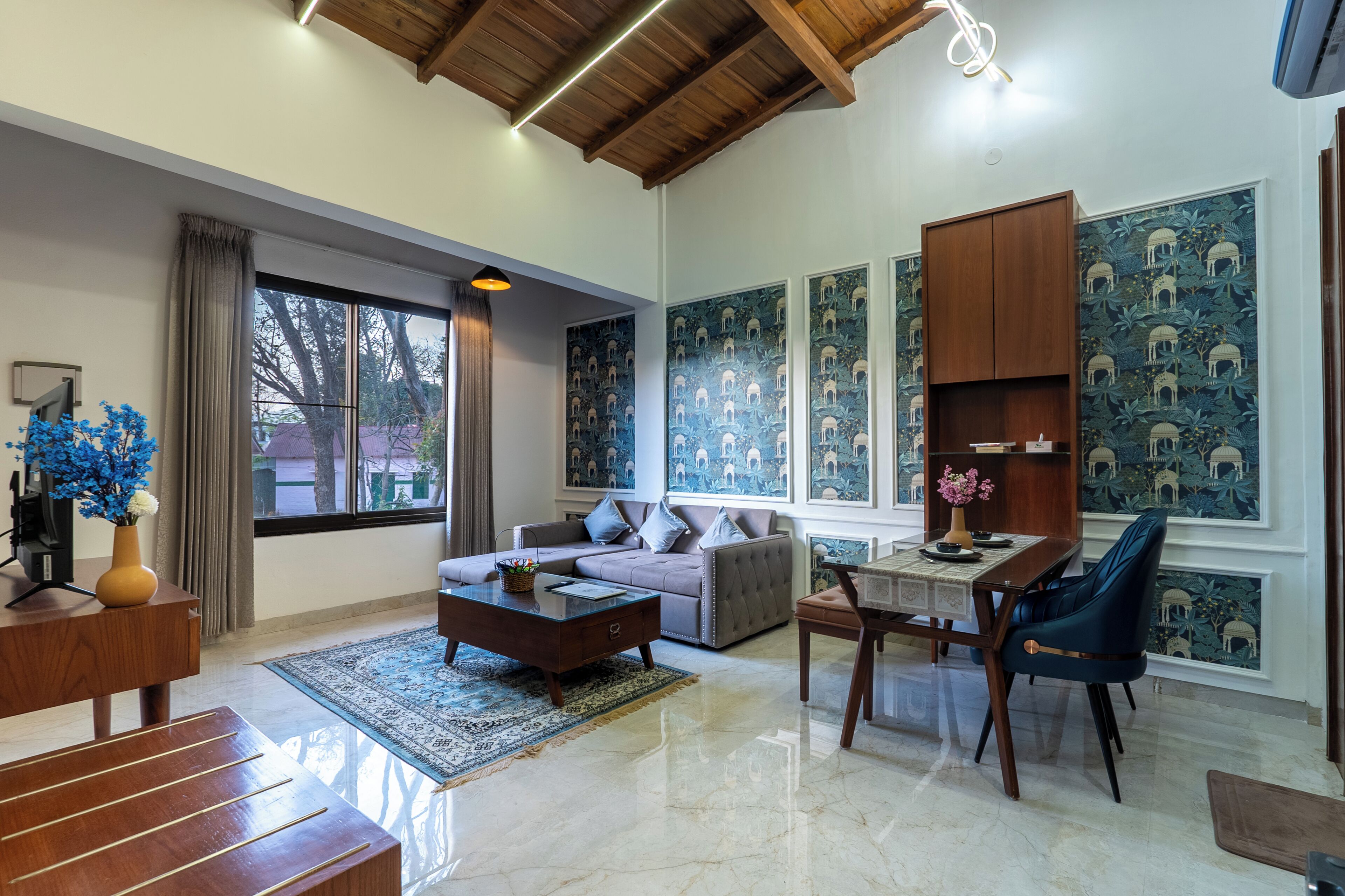 Appartamento Deluxe | Area soggiorno