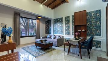 Appartamento Deluxe | Area soggiorno